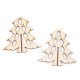 Decoratiuni din lemn pentru craciun - Natural deschis (10 Bucăți) Decoratiuni din lemn pentru craciun - Natural deschis (10 Bucăți)