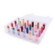 Cutie de plastic pentru papiote 24 bucăți - Transparent (5 Bucăți) Cutie de plastic pentru papiote 24 bucăți - Transparent (5 Bucăți)