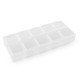 Cutie din plastic 6x13,2x2 cm - Transparent (1 Bucată) Cutie din plastic 6x13,2x2 cm - Transparent (1 Bucată)