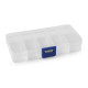 Cutie / organizator din plastic 6,8x12,7x2,2 cm - Transparent (16 Bucăți) Cutie / organizator din plastic 6,8x12,7x2,2 cm - Transparent (16 Bucăți)