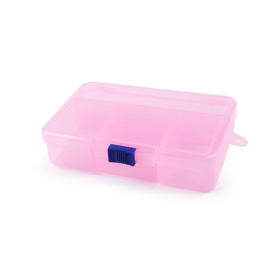 Cutie / organizator din plastic 3,3x9,5x14,5 cm - Transparent (4 Bucăți) Cutie / organizator din plastic 3,3x9,5x14,5 cm - Transparent (4 Bucăți)