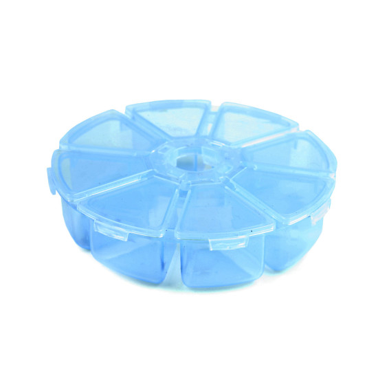 Cutie / organizator din plastic ø10 cm - Roz deschis (4 Bucăți) Cutie / organizator din plastic ø10 cm - Roz deschis (4 Bucăți)