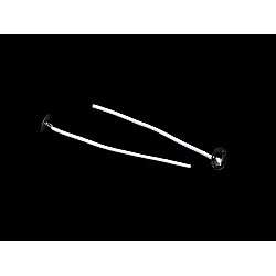 Fitil de lumanare cu baza 8,5 cm - Alb (100 Bucăți)