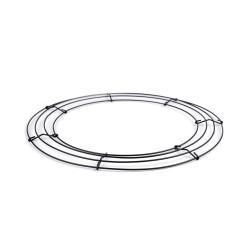 Baza de sarma pentru coroana ø35 cm - Negru (1 Bucată)