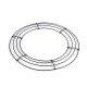 Baza de sarma pentru coroana ø30 cm - Negru (1 Bucată) Baza de sarma pentru coroana ø30 cm - Negru (1 Bucată)
