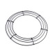 Baza de sarma pentru coroana ø30 cm - Negru (1 Bucată) Baza de sarma pentru coroana ø30 cm - Negru (1 Bucată)
