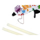 Set pistol de lipit ø7 mm - Multicolor (1 Bucată) Set pistol de lipit ø7 mm - Multicolor (1 Bucată)