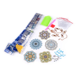 Set creativ pictura cu diamante, pandantive mandala - Conform imaginii (1 Set)