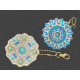 Set creativ pictura cu diamante, pandantive mandala - Conform imaginii (1 Set) Set creativ pictura cu diamante, pandantive mandala - Conform imaginii (1 Set)