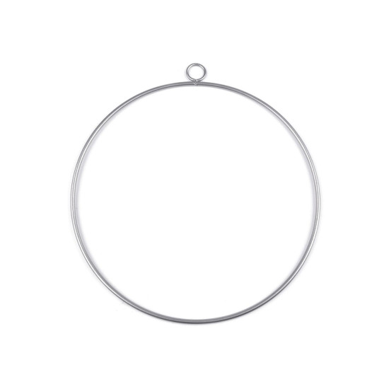 Cerc metalic ø30 cm - Alb (3 Bucăți) Cerc metalic ø30 cm - Alb (3 Bucăți)