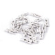 Mini clesti din lemn 3x26 mm - Alb (120 Bucăți)