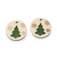Decoratiune brad, fulgi de zapada cu sclipici - Natural deschis (2 Bucăți) Decoratiune brad, fulgi de zapada cu sclipici - Natural deschis (2 Bucăți)