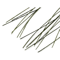 Sârmă floristică ø1 mm lungime 60 cm - Verde (10 Bucăți)