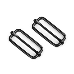 Cataramă de ajustare 38 mm - Lac negru (100 Bucăți)