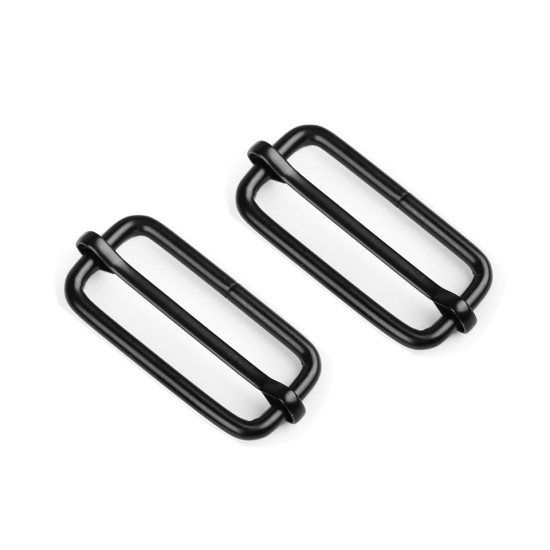 Cataramă de ajustare 38 mm - Lac negru (100 Bucăți)