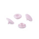 Capse din plastic 20" - Alb (1000 Seturi) Capse din plastic 20" - Alb (1000 Seturi)