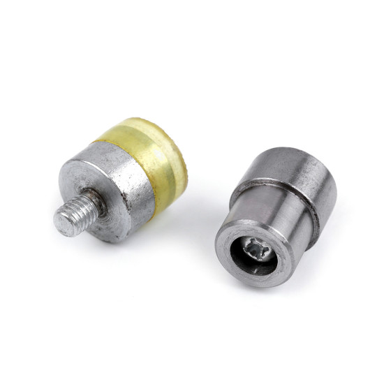 Matrita pentru nituirea ochetilor cu strasuri ø10 mm - Nichel (1 Set) Matrita pentru nituirea ochetilor cu strasuri ø10 mm - Nichel (1 Set)