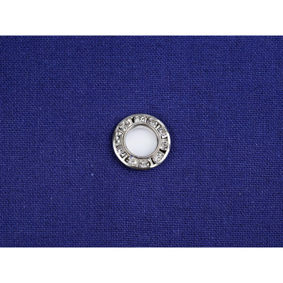 Matrita pentru nituirea ochetilor cu strasuri ø10 mm - Nichel (1 Set) Matrita pentru nituirea ochetilor cu strasuri ø10 mm - Nichel (1 Set)