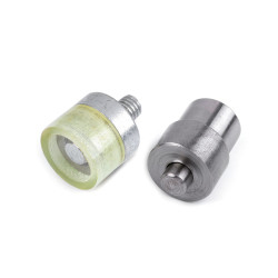 Matrita pentru nituirea ochetilor cu strasuri ø10 mm - Nichel (1 Set)