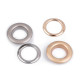 Ocheti metalici  ø16 mm - Nichel (33 Perechi)