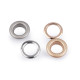 Ocheti metalici ø10 mm - Auriu rose (10 Perechi) Ocheti metalici ø10 mm - Auriu rose (10 Perechi)