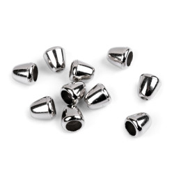 Termiatie plastic ø4 mm - Nichel (100 Bucăți)