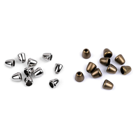 Termiatie plastic ø4 mm - Nichel (20 Bucăți)