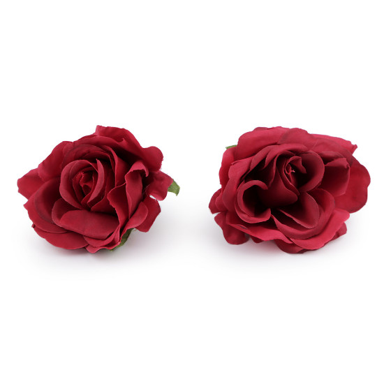 Floare de trandafir artificiala ø5 cm - Crem deschis (10 Bucăți) Floare de trandafir artificiala ø5 cm - Crem deschis (10 Bucăți)