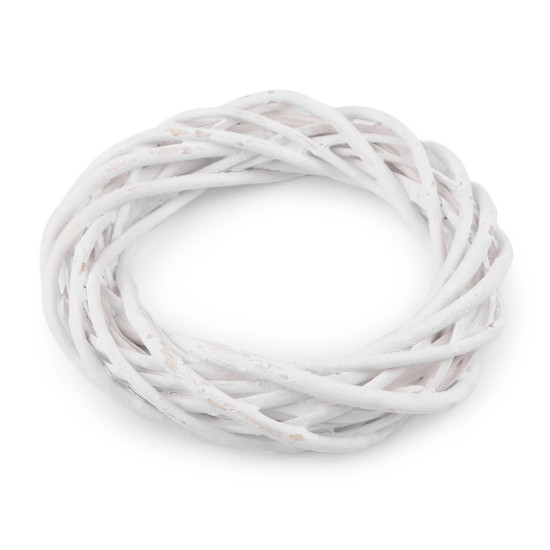 Coroană din răchită ø25 cm - Gri neutral (1 Bucată)