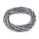 Coroană din răchită ø25 cm - Gri neutral (1 Bucată)