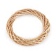 Coroană din răchită ø25 cm - Gri neutral (1 Bucată)