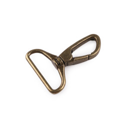 Carabină metalică 38 mm - Alamă antică (1 Bucată)