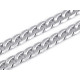 Lant de design pentru decorarea hainelor si accesoriilor, latime 12 mm - Argintiu (1 Metru) Lant de design pentru decorarea hainelor si accesoriilor, latime 12 mm - Argintiu (1 Metru)