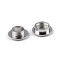 Ocheți cu filet  ø interior 8 mm / ø16 mm exterior - Nichel (10 Perechi)