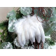 Decoratiune aripi de inger cu efect metalizat - Alb (1 Bucată) Decoratiune aripi de inger cu efect metalizat - Alb (1 Bucată)