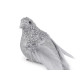 Decoratiune pasăre cu clemă - Argintiu (1 Bucată) Decoratiune pasăre cu clemă - Argintiu (1 Bucată)