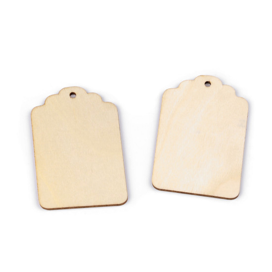 Eticheta din lemn decorabila - Natural deschis (500 Bucăți) Eticheta din lemn decorabila - Natural deschis (500 Bucăți)