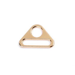 Catarama / accesoriu confectii triunghi 31 mm - Auriu clasic (100 Bucăți)