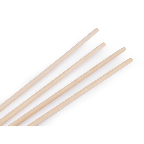 Betisoare lemn macrame 40 cm - Natural deschis (20 Bucăți) Betisoare lemn macrame 40 cm - Natural deschis (20 Bucăți)