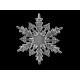 Fulgi de zapada decorativi ø10; 11 cm - Transparent (12 Bucăți) Fulgi de zapada decorativi ø10; 11 cm - Transparent (12 Bucăți)
