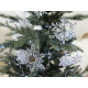 Fulgi de zapada decorativi ø75 mm - Transparent (10 Bucăți)