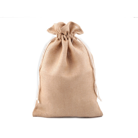 Sac de iută 35x55 cm - Ecru natural (6 Bucăți)