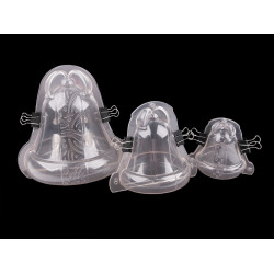 Matriță din plastic pentru realizarea de clopotei 3d - Transparent (1 Set)