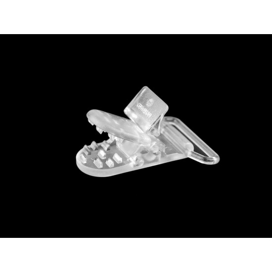Clips din plastic latime 26 mm - Transparent (20 Bucăți) Clips din plastic latime 26 mm - Transparent (20 Bucăți)