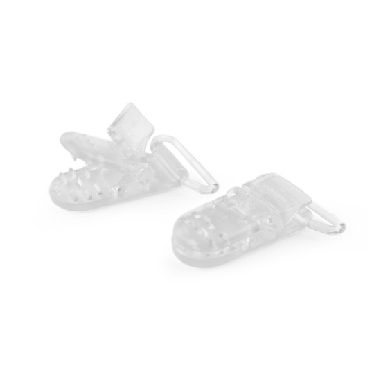 Clips din plastic latime 26 mm - Transparent (20 Bucăți) Clips din plastic latime 26 mm - Transparent (20 Bucăți)