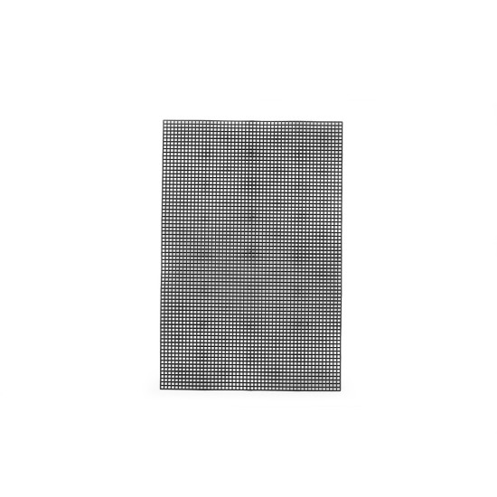 Plasa din plastic broderie 20,2x30,4 cm - Alb (40 Bucăți)