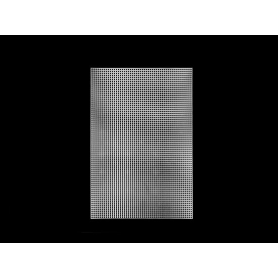 Plasa din plastic broderie 20,2x30,4 cm - Alb (40 Bucăți)