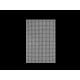 Plasa din plastic broderie 20,2x30,4 cm - Alb (40 Bucăți)