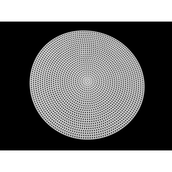 Plasă din plastic pentru brodat cerc ø20 cm - Alb (5 Bucăți) Plasă din plastic pentru brodat cerc ø20 cm - Alb (5 Bucăți)
