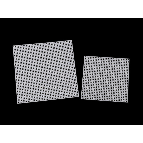 Plasă din plastic pentru brodat - Alb (5 Bucăți) Plasă din plastic pentru brodat - Alb (5 Bucăți)